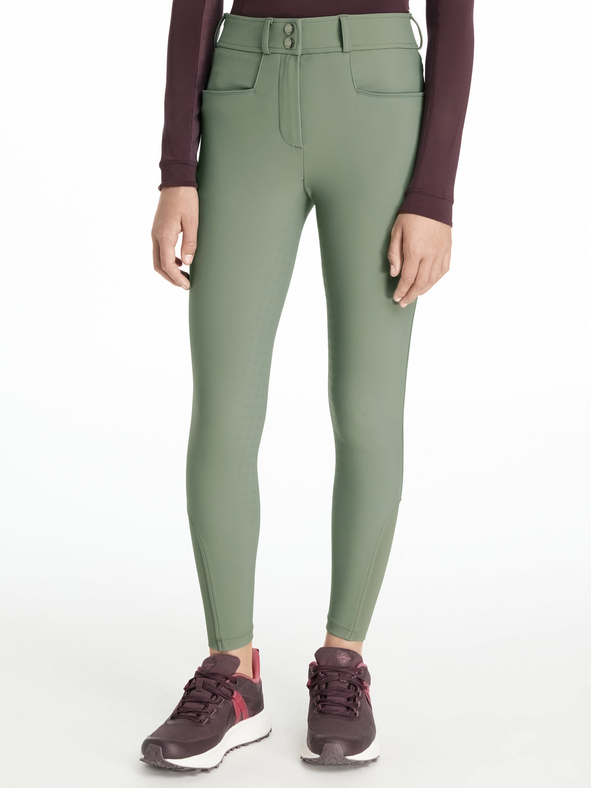 LeMieux AW25 Young Rider Full Seat Izzy Breeches - Rosemary
