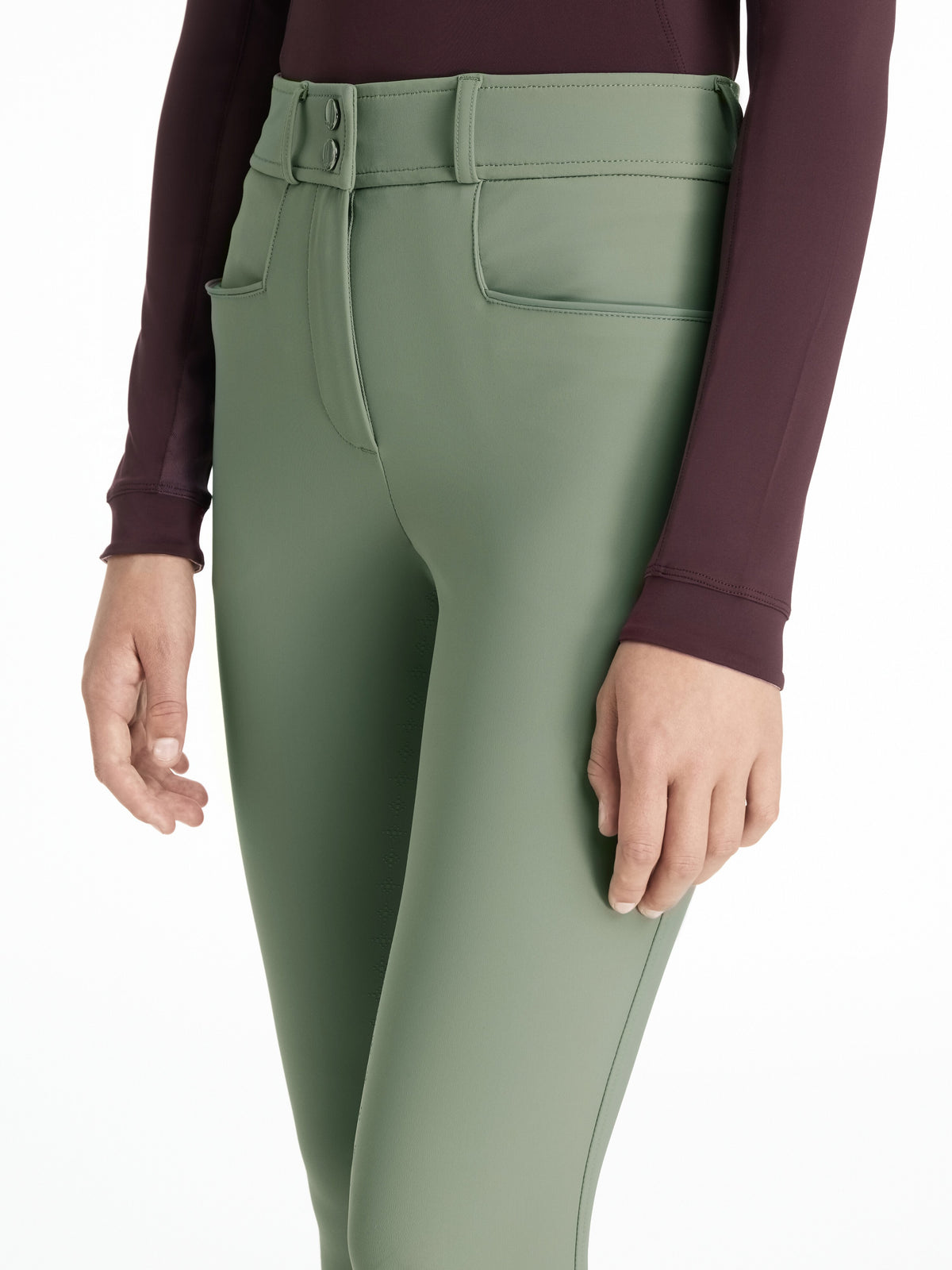 LeMieux AW25 Young Rider Full Seat Izzy Breeches - Rosemary