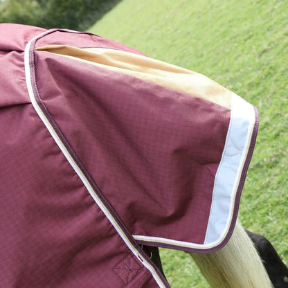 Highlander Plus 100 Combo Turnout Rug - Maroon - 5ft