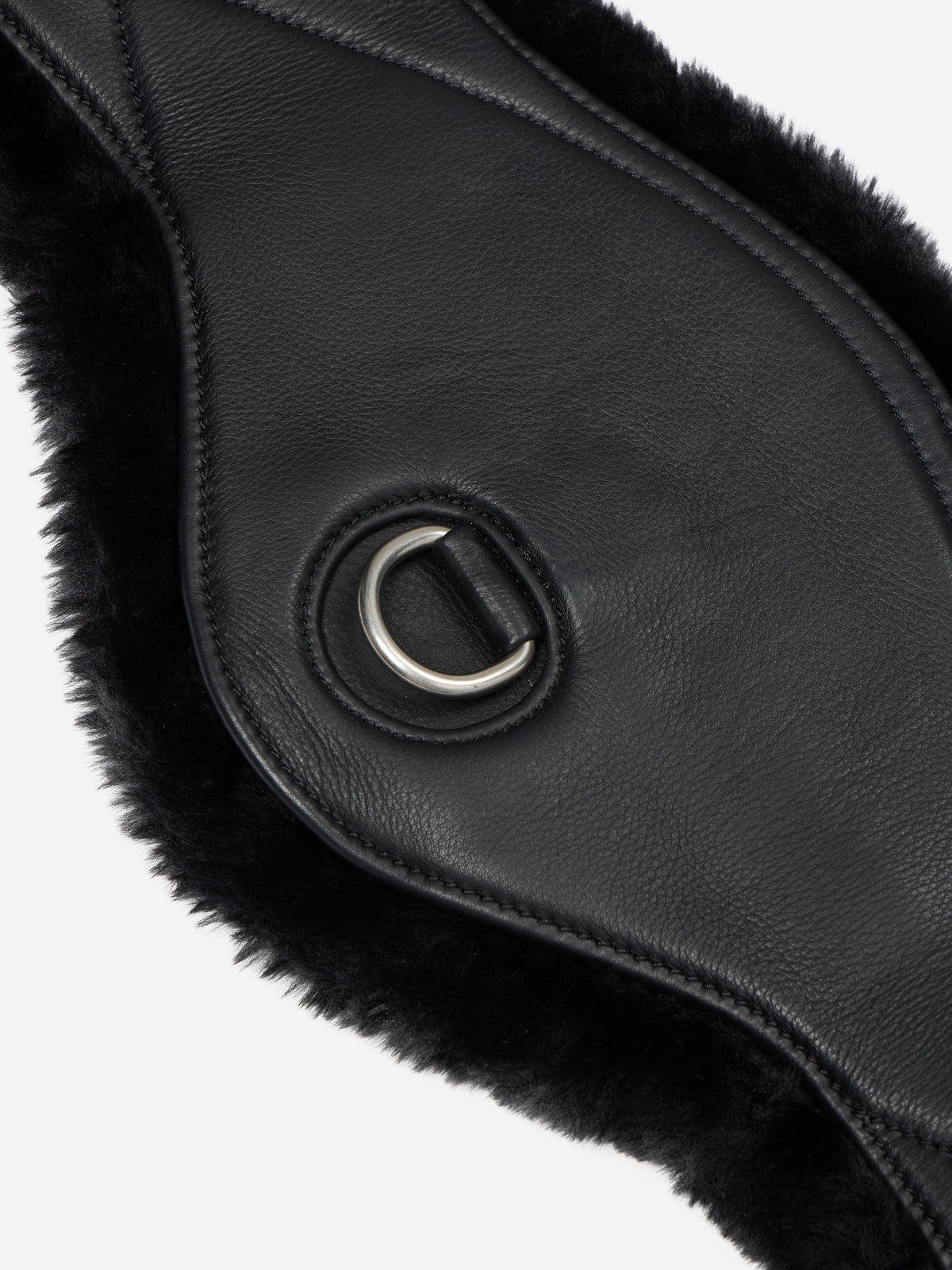LeMieux Arika Simuwool Contoured Dressage Girth - Black