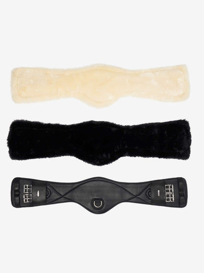LeMieux Arika Simuwool Contoured Dressage Girth - Black