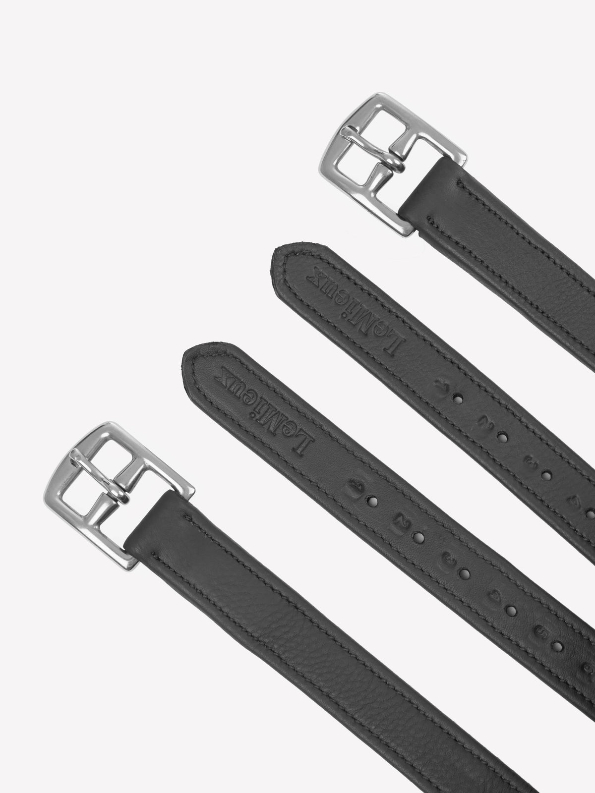 LeMieux Childrens Stirrup Leathers - Black