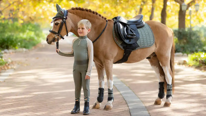 LeMieux AW25 Mini Suede Close Contact Square