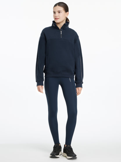 LeMieux SS26 Young Rider Kate Quarter Zip Sweat - Navy