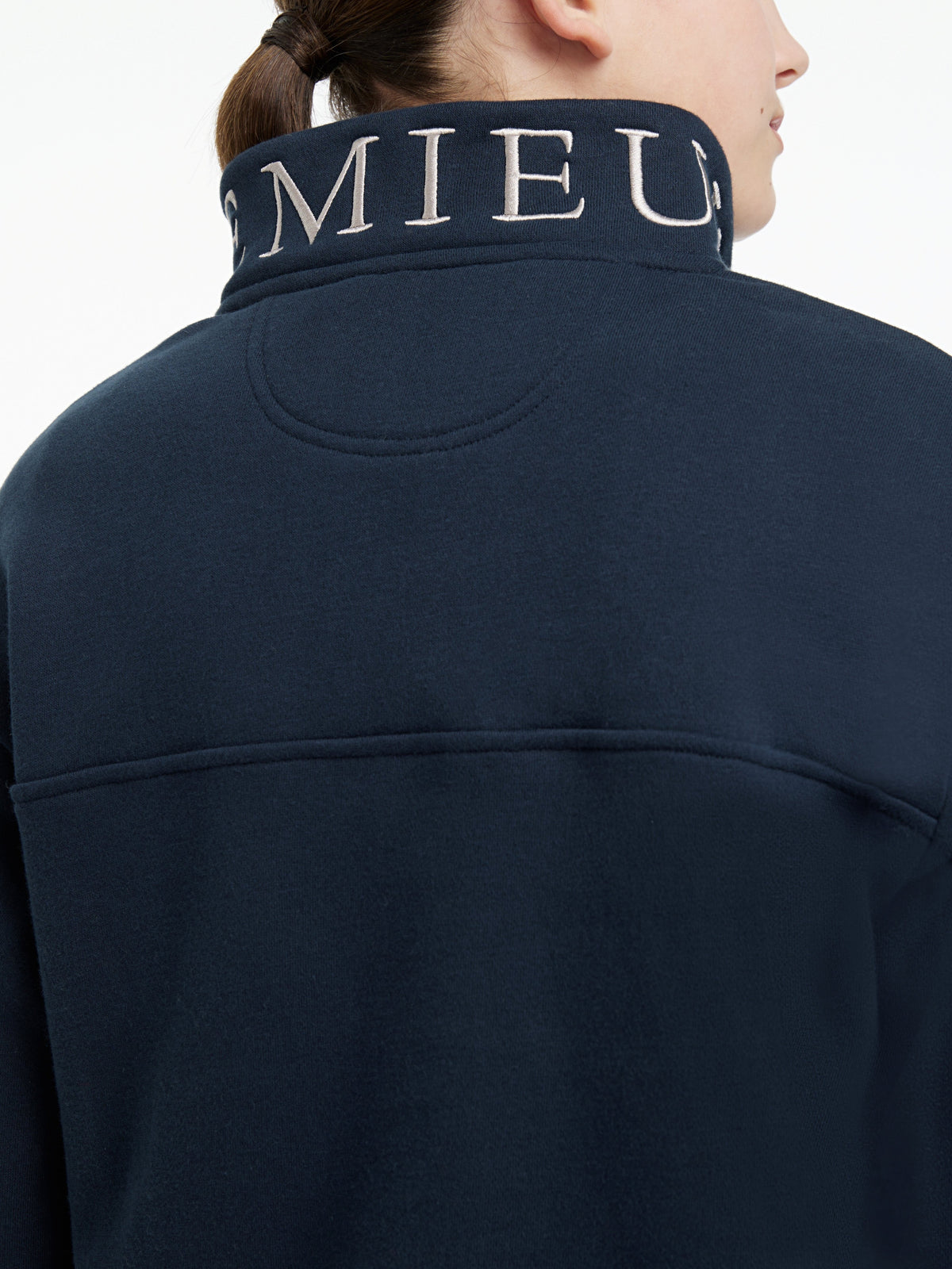 LeMieux SS26 Young Rider Kate Quarter Zip Sweat - Navy