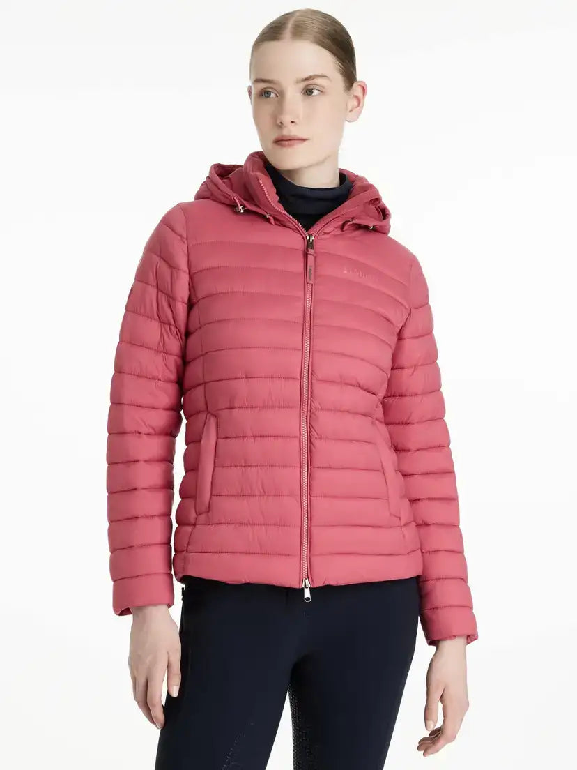 LeMieux AW25 Rose Hooded Puffer Jacket