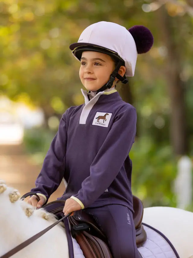 LeMieux AW25 Mini Double Pom Hat Silk