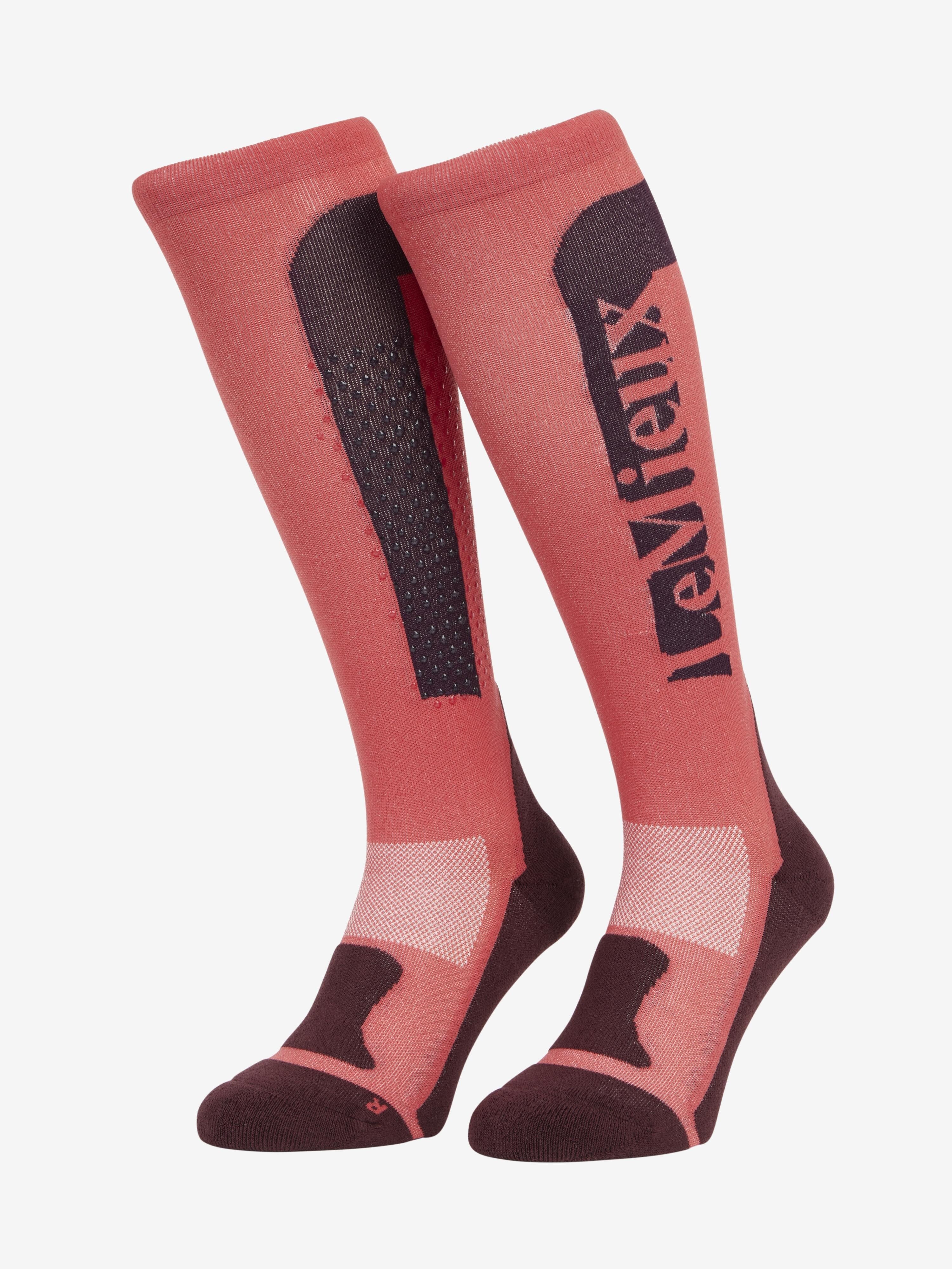 LeMieux AW25 Silicone Socks - Cranberry