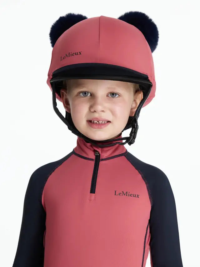 LeMieux AW25 Mini Double Pom Hat Silk