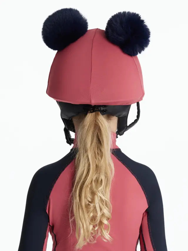 LeMieux AW25 Mini Double Pom Hat Silk