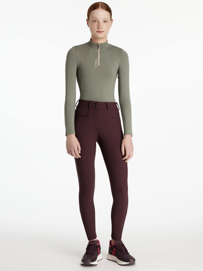 LeMieux AW25 Young Rider Full Seat Izzy Breeches - Damson