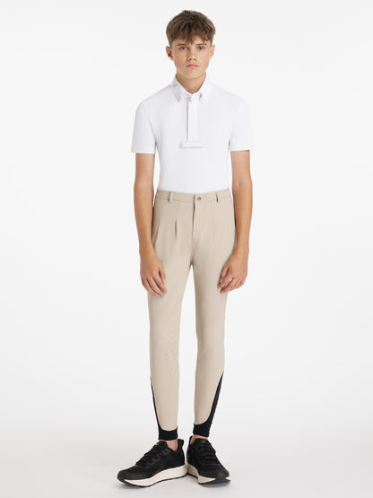 Le Mieux Young Rider Boys Breeches - Beige