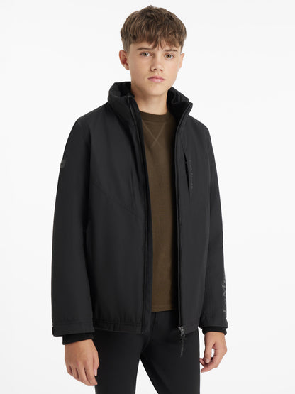 LeMieux AW25 Young Rider Boys Waterproof Team Jacket - Black