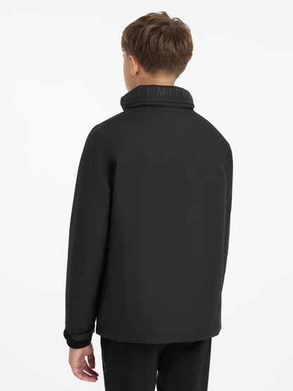 LeMieux AW25 Young Rider Boys Waterproof Team Jacket - Black
