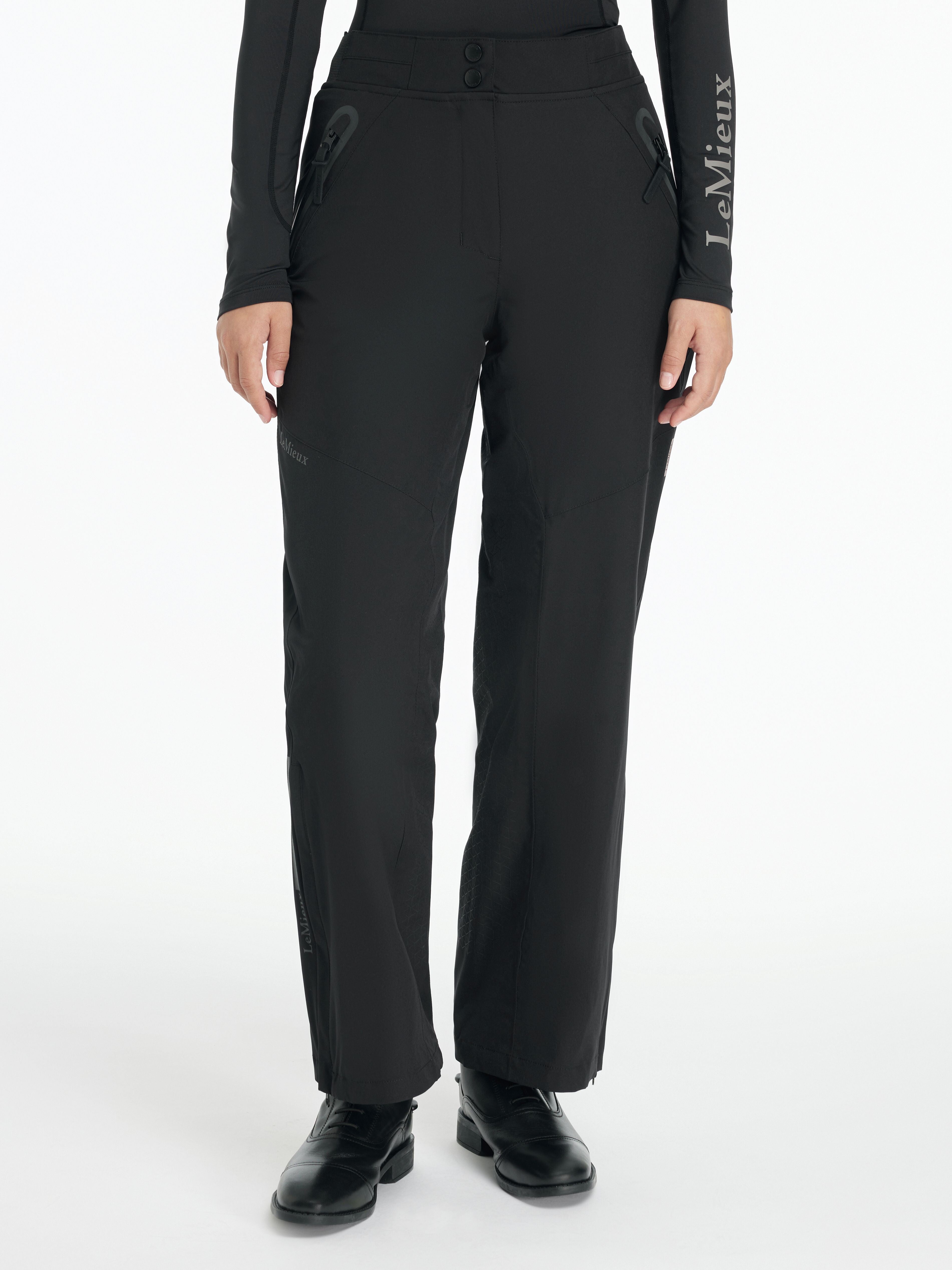 LeMieux AW25 Young Rider Stormwear Waterproof Trousers - Black