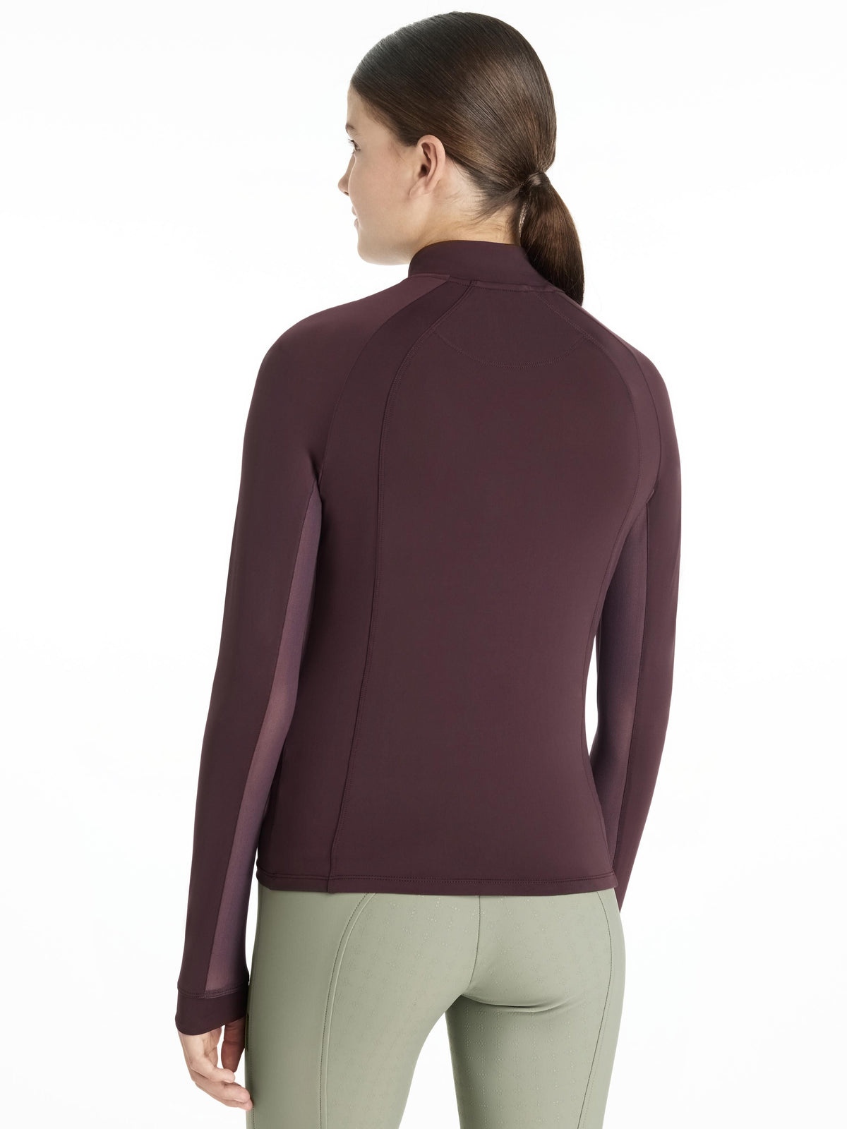 LeMieux AW25 Young Rider Hope Lightweight Base Layer - Damson