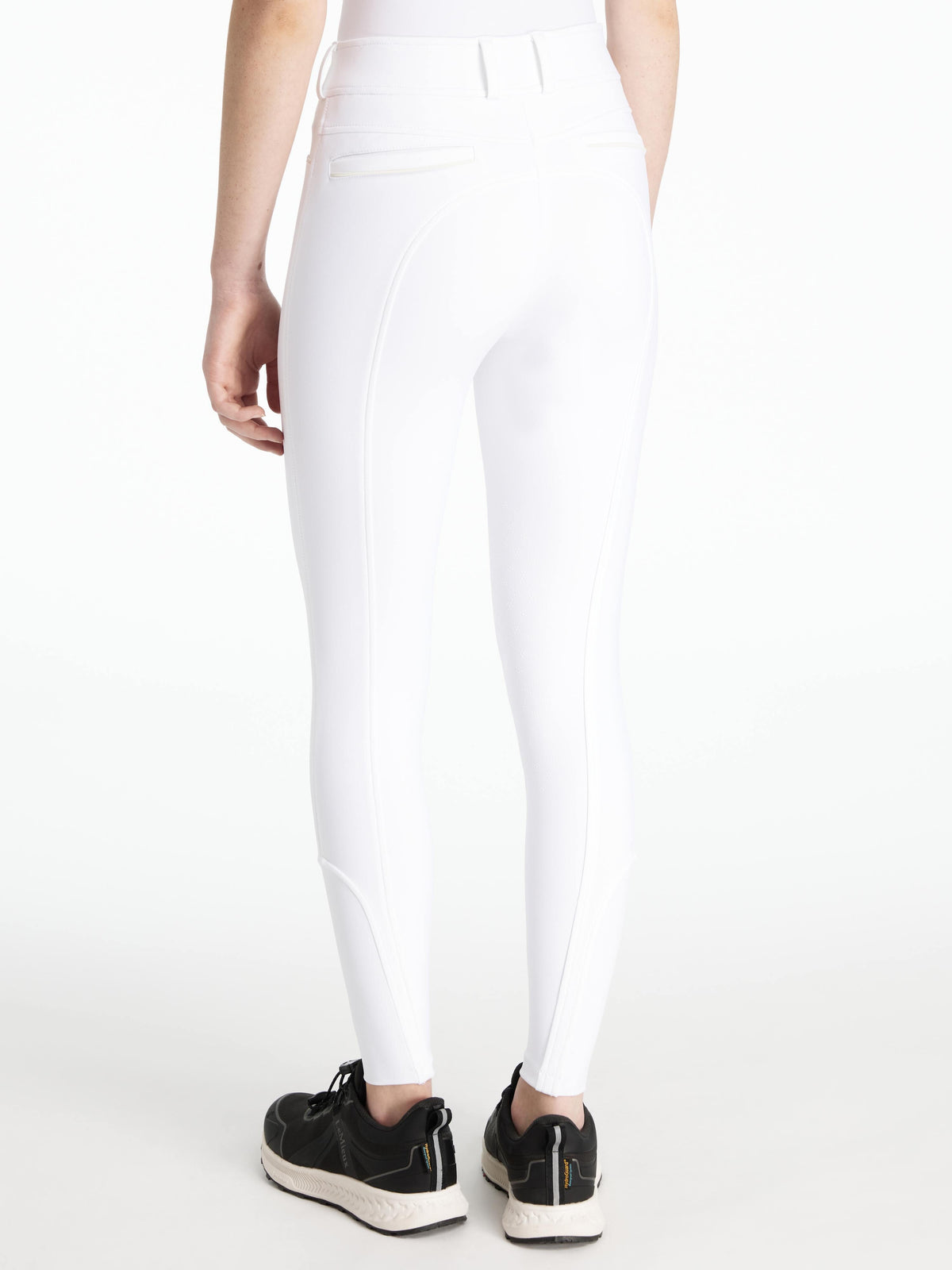 LeMieux AW25 Young Rider Izzy Knee Grip Breeches - White