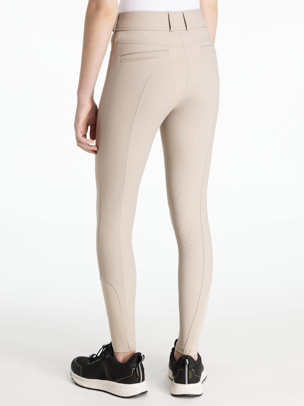 LeMieux AW25 Young Rider Izzy Knee Grip Breeches - Almond