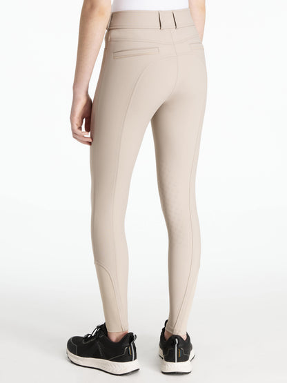 LeMieux AW25 Young Rider Izzy Knee Grip Breeches - Almond