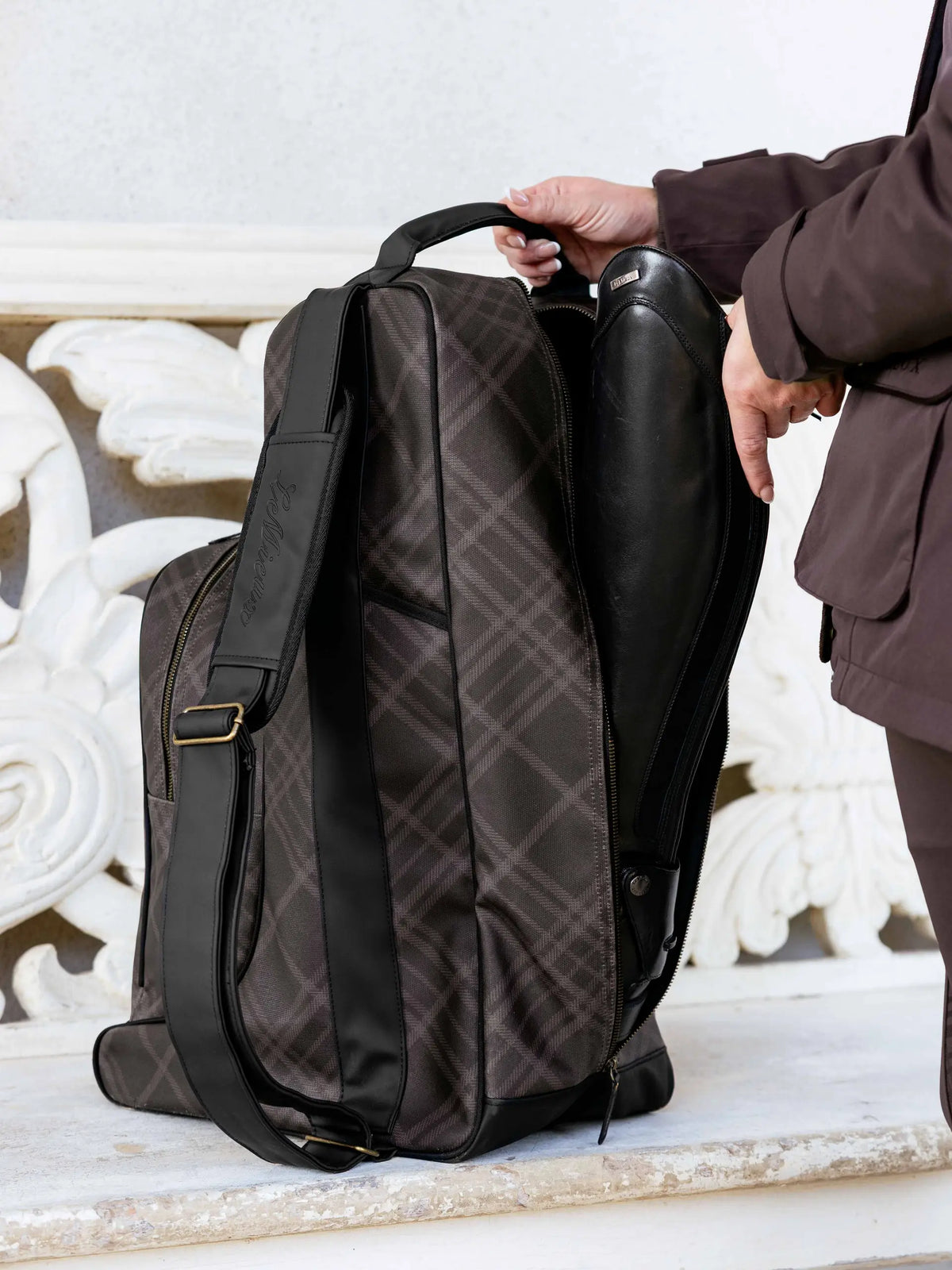 LeMieux AW26 Heritage Boot & Hat Bag