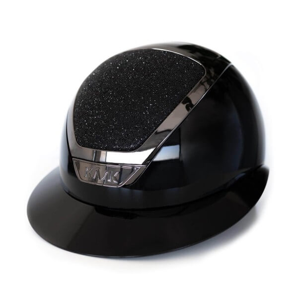 KASK Star Lady Pure Shine With Crystal Carpet Riding Helmet