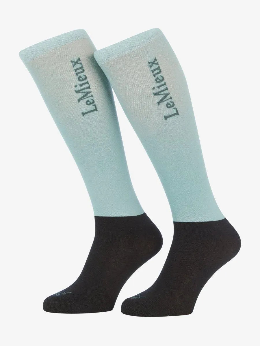 LeMieux AW24 Competition Socks 2 pack - Glacier - Small
