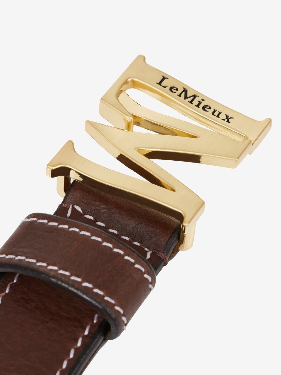 LeMieux Monogram Belt SS23 - Brown - Small