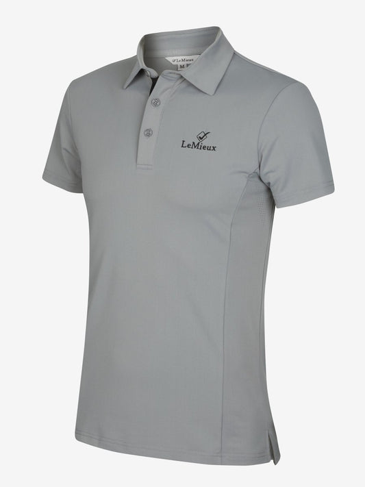 LeMieux Monsieur Mens Polo Shirt - Grey - Small
