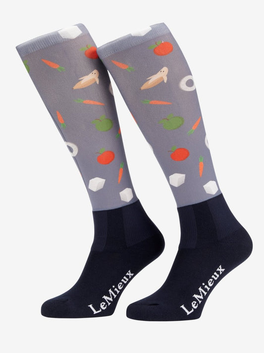 LeMieux SS24 Footsie Socks - Treats - Adult
