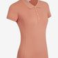 LeMieux SS24 Ladies Classique Polo Shirt - Apricot - Ladies 6UK