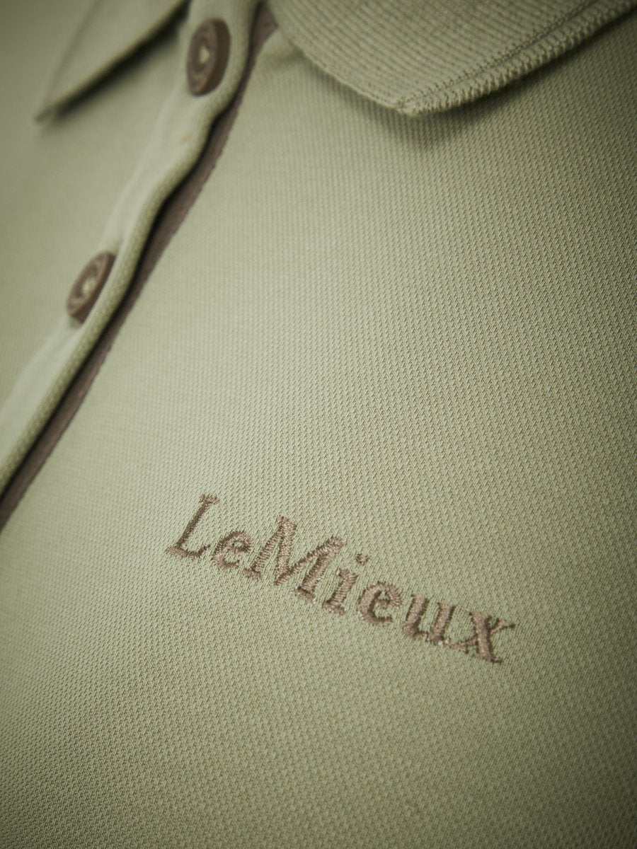 LeMieux SS24 Ladies Classique Polo Shirt - Fern - Ladies 6UK