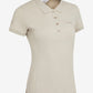 LeMieux SS24 Ladies Classique Polo Shirt - Stone - Ladies 6UK