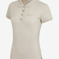 LeMieux SS24 Ladies Classique Polo Shirt - Stone - Ladies 6UK
