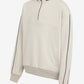 LeMieux SS24 Young Rider Kate Quarter Zip Sweat - Stone - 7-8 years