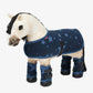 LeMieux Toy Pony Star Fleece Travel Rug AW23 - Atlantic - One Size