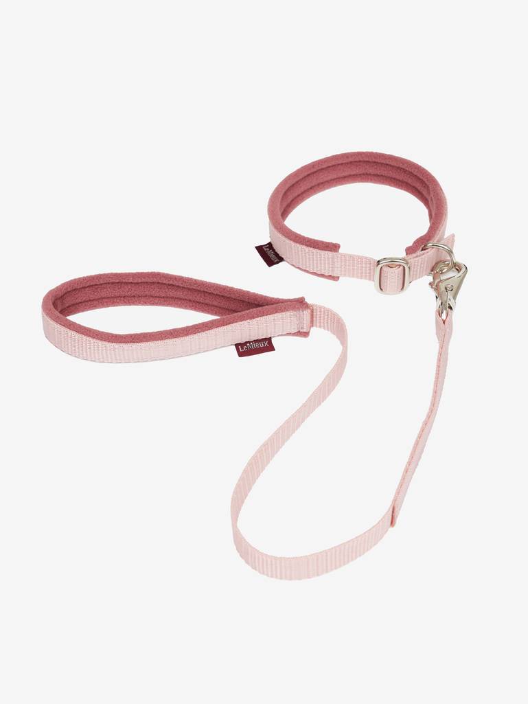LeMieux Toy Puppy Collar & Lead - Pink Quartz -