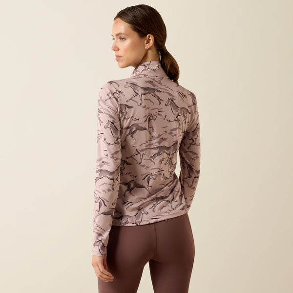 Ariat AW26 Ladies Lunaveil 1/2 Zip Baselayer