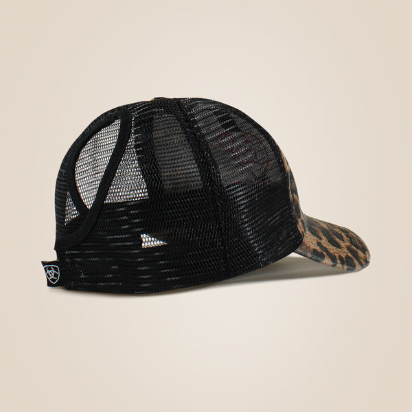 Ariat Ladies SS26 Embossed Logo Cheetah Print Cap