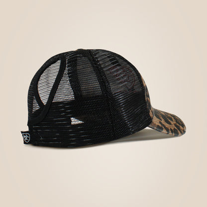 Ariat Ladies SS26 Embossed Logo Cheetah Print Cap