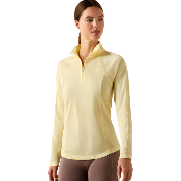 Ariat Ladies SS26 Sunstopper 3.0 1/4 Zip Baselayer