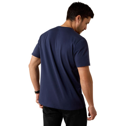 Ariat Mens SS26 Vertical Logo T-Shirt