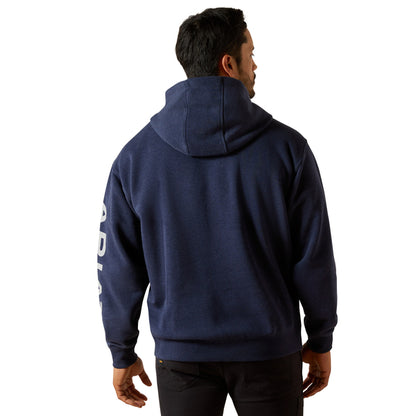 Ariat Mens SS26 Rebar Lightweight Logo Hoodie