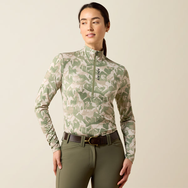 Ariat AW26 Ladies Lunaveil 1/2 Zip Baselayer