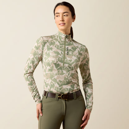 Ariat AW26 Ladies Lunaveil 1/2 Zip Baselayer