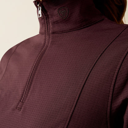 Ariat AW26 Ladies Gridwork 2.0 1/4 Zip Baselayer