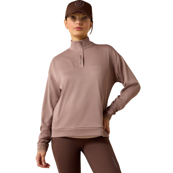 Ariat Ladies SS26 Breathe 1/2 Zip Sweatshirt