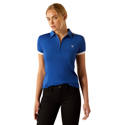 Ariat Ladies SS26 Bandera Team 1/4 Zip Polo