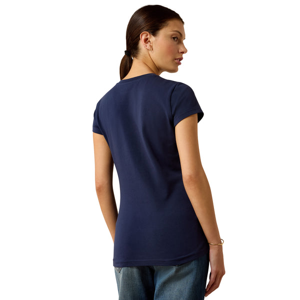 Ariat Ladies SS26 Vertical Logo T-Shirt