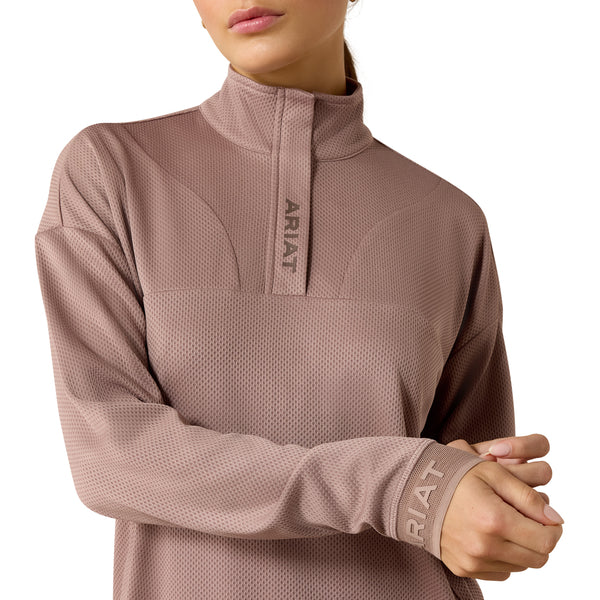 Ariat Ladies SS26 Breathe 1/2 Zip Sweatshirt