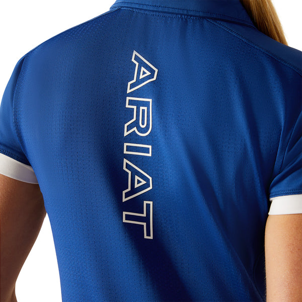 Ariat Ladies SS26 Bandera Team 1/4 Zip Polo